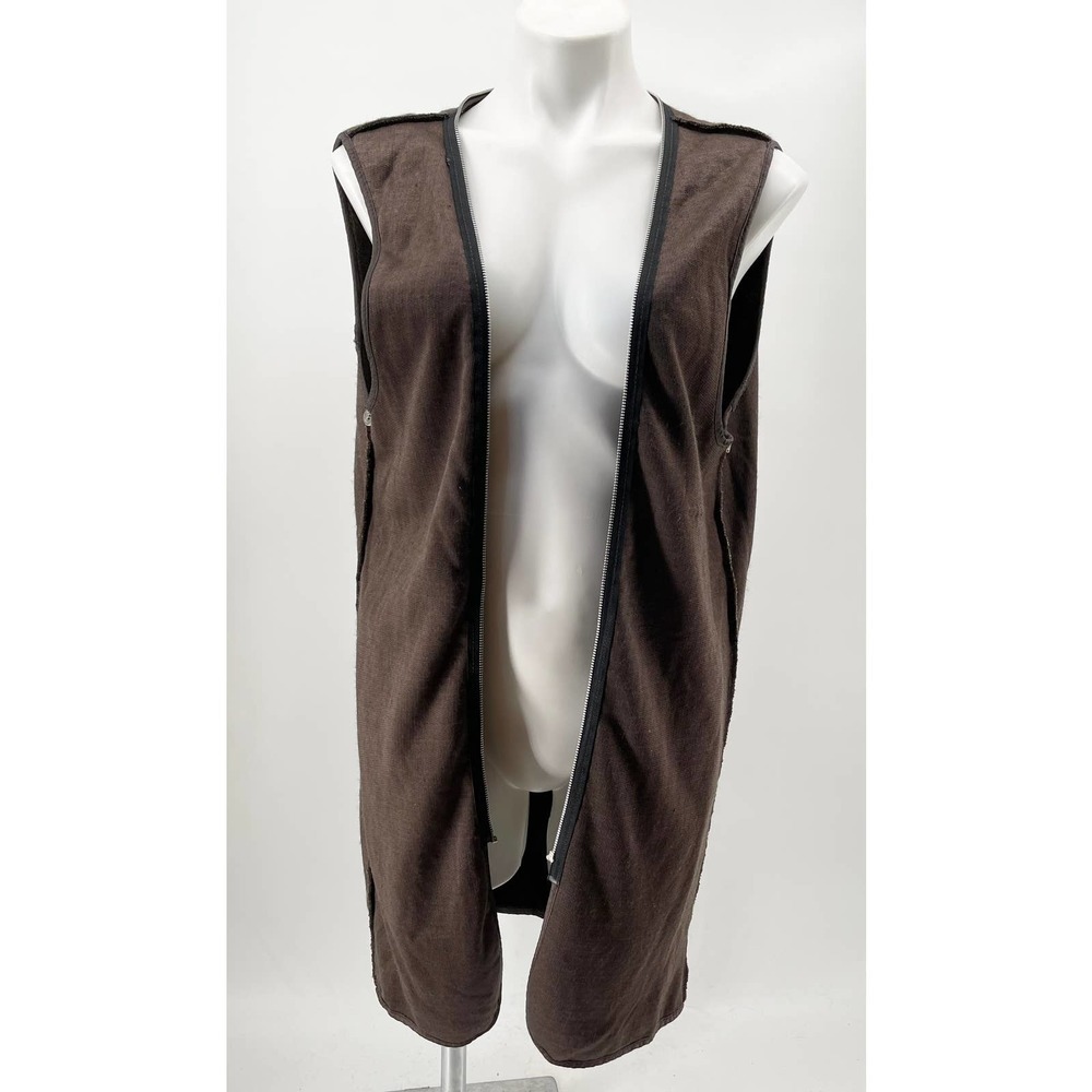 𝅺vintage Woodmere 38 Long Open Vest